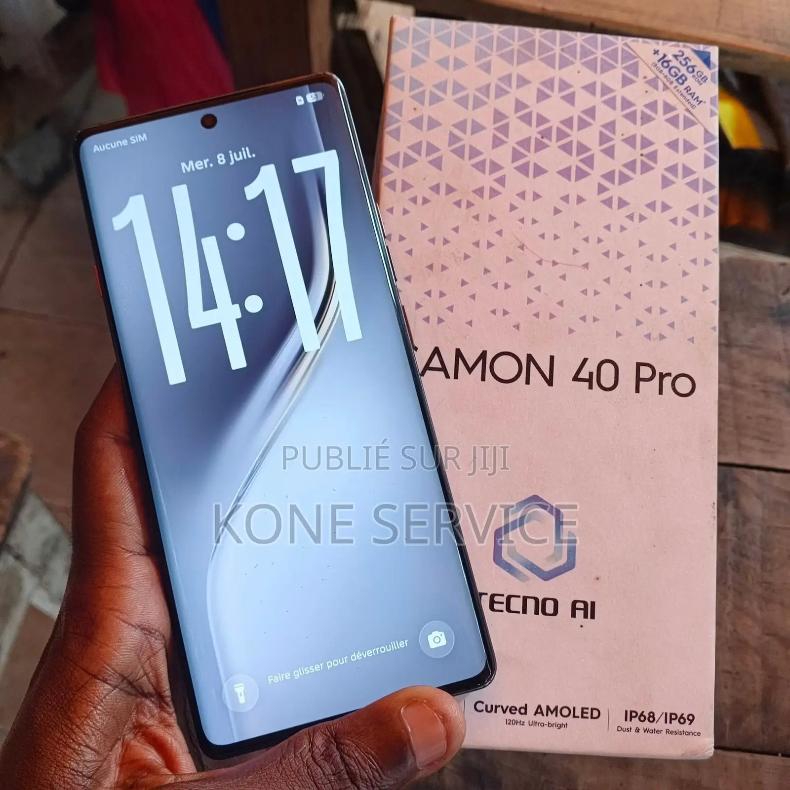 Nouveau Tecno Camon 40 256 GB Gris