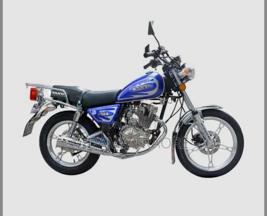 Nouveau Sanya SY125-8 2023 Marron