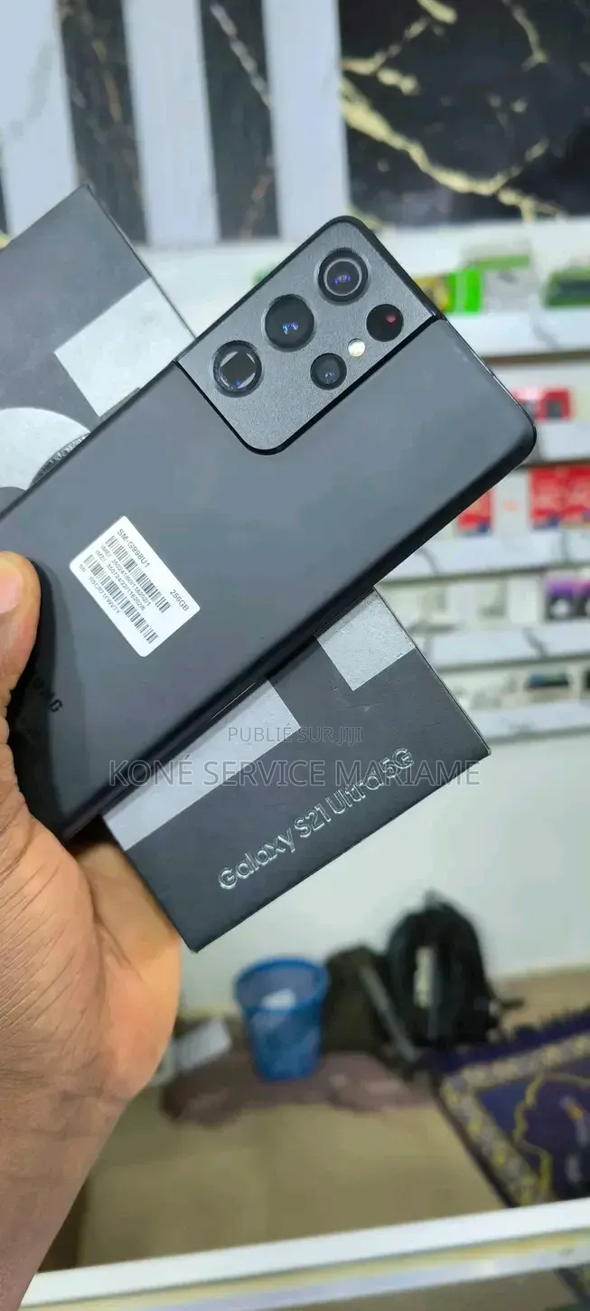 Nouveau Samsung Galaxy S21 Ultra 5G 256 GB Noir