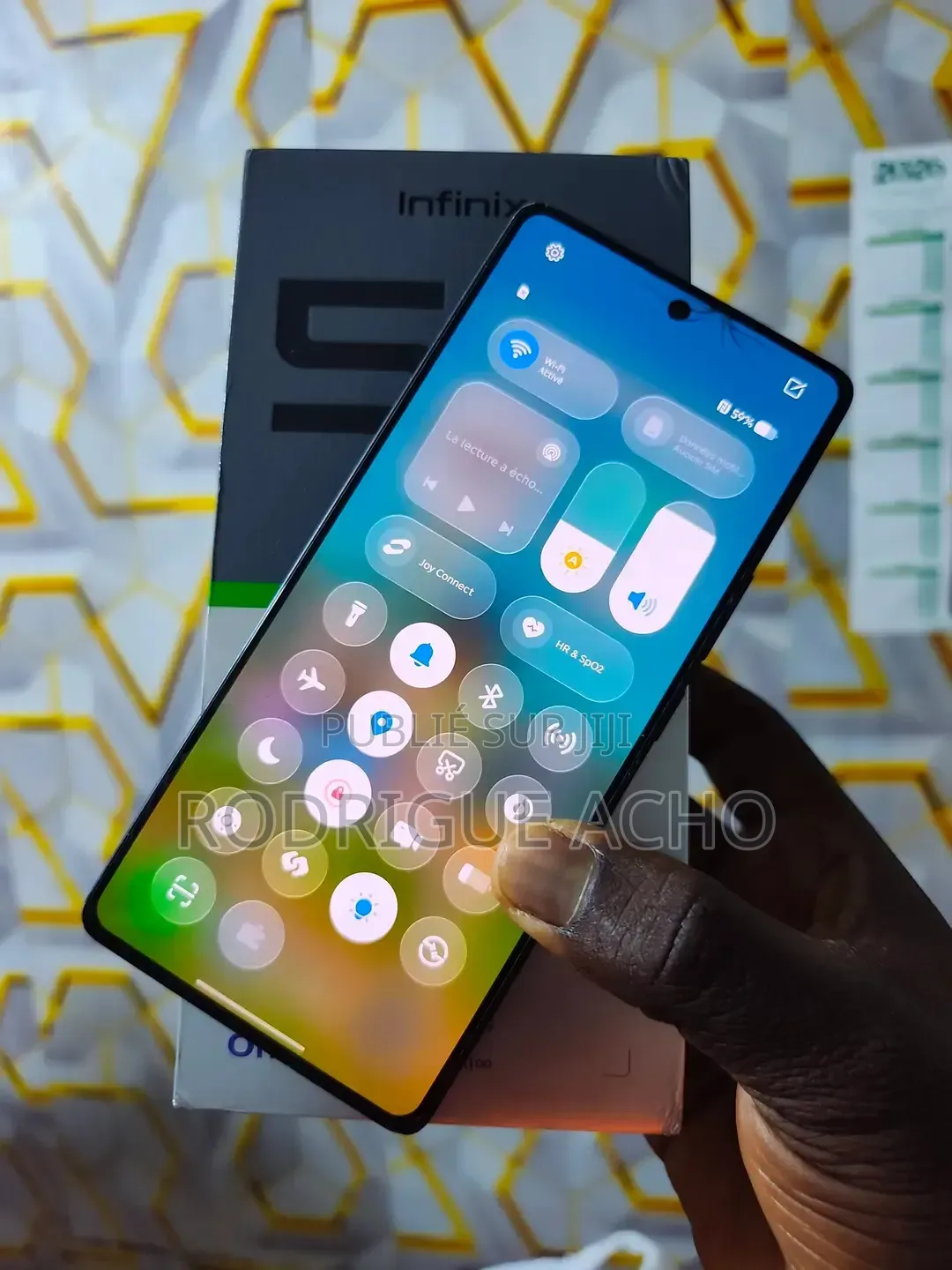 Nouveau Infinix Hot 60 Pro+ 128 GB Gris