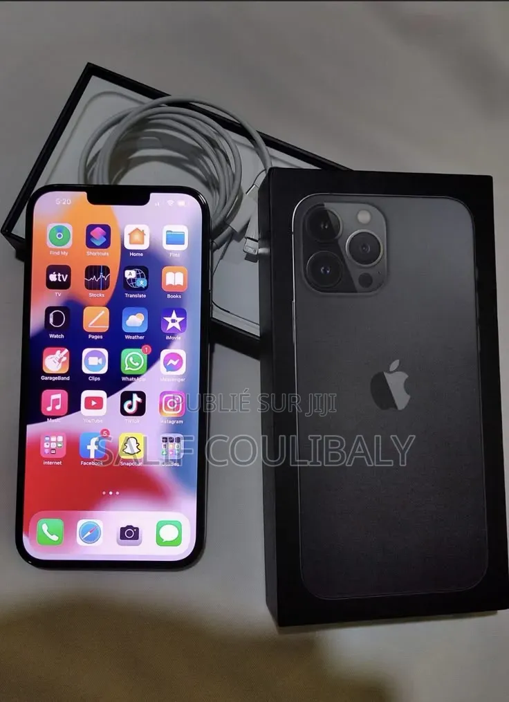 Nouveau Apple iPhone 13 Pro 256 GB Noir