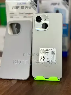 Nouveau Tecno Pop 10 128 GB Argenté