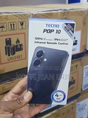 Nouveau Tecno Pop 10 64 GB Argenté