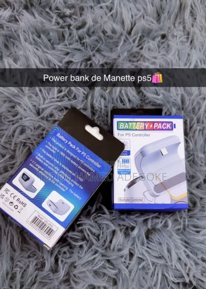Power Bank Pour Manette De Ps5