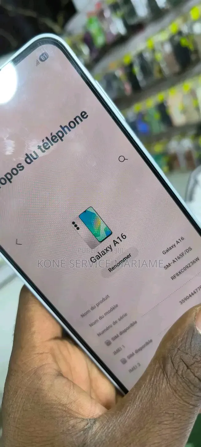 Nouveau Samsung Galaxy A16 5G 256 GB Blanc
