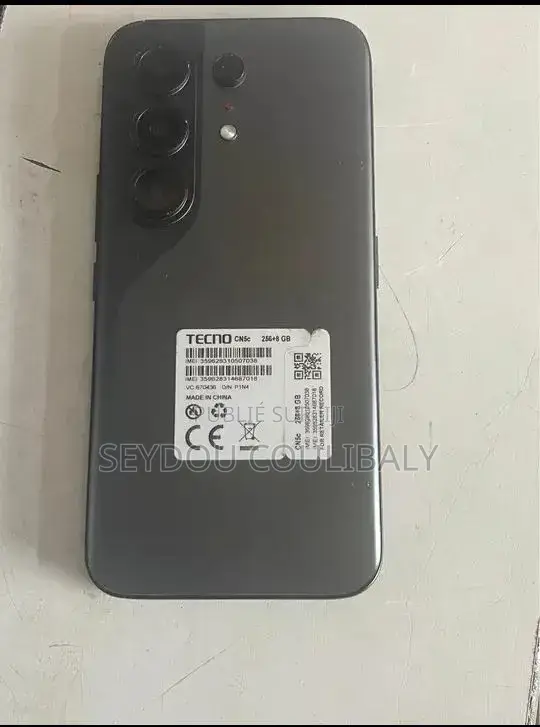Nouveau Tecno Camon 50 Pro 256 GB Noir