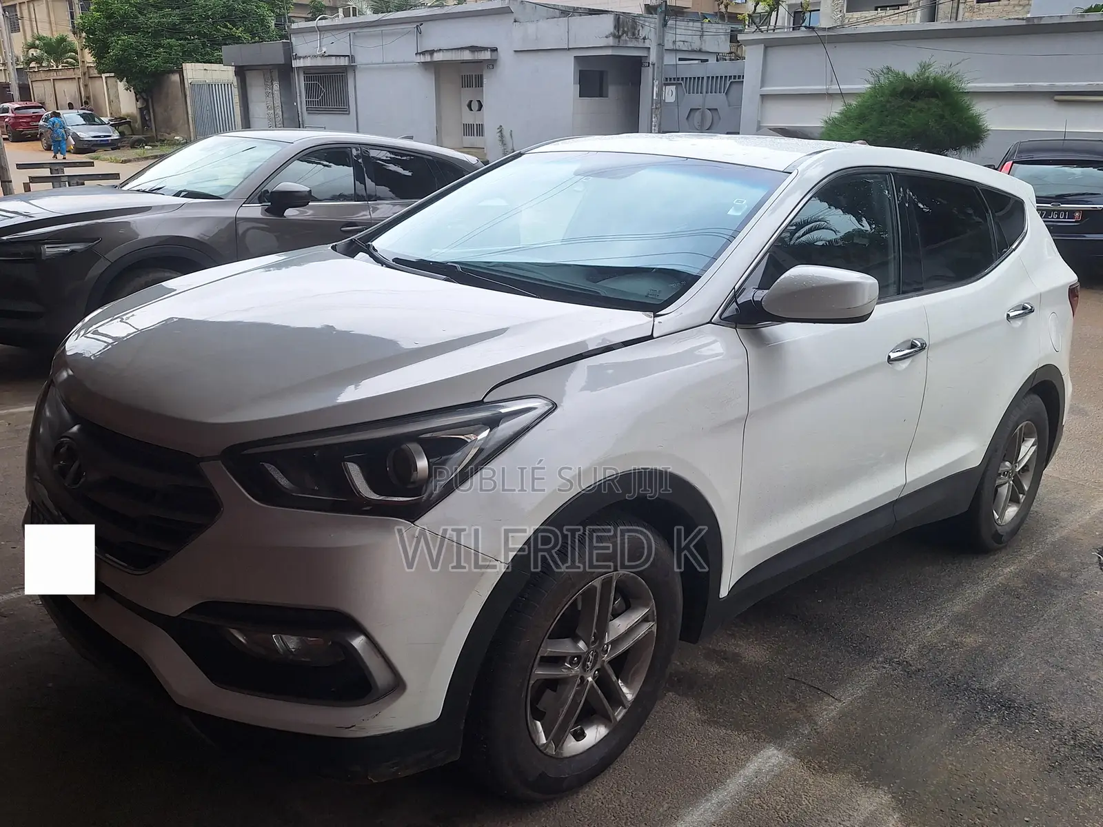 Hyundai Santa Fe 2017 Blanc