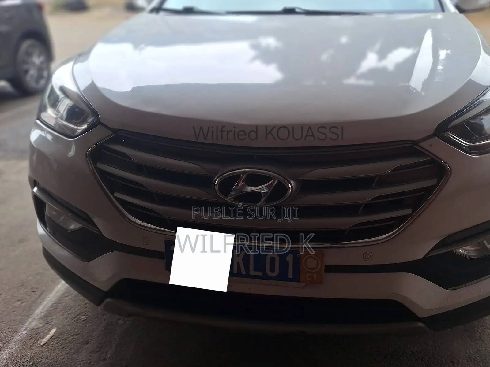 Hyundai Santa Fe 2017 Blanc