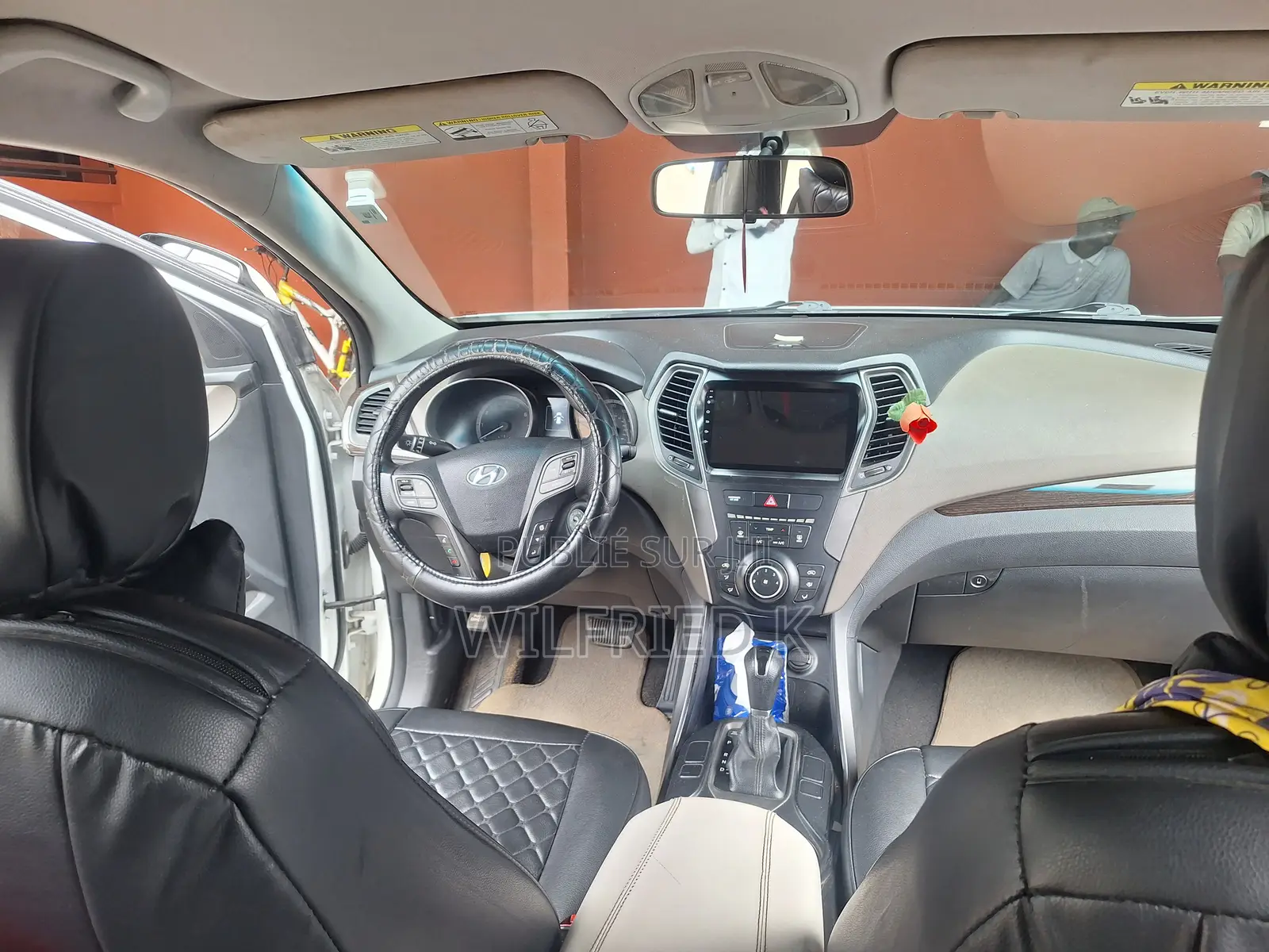 Hyundai Santa Fe 2017 Blanc