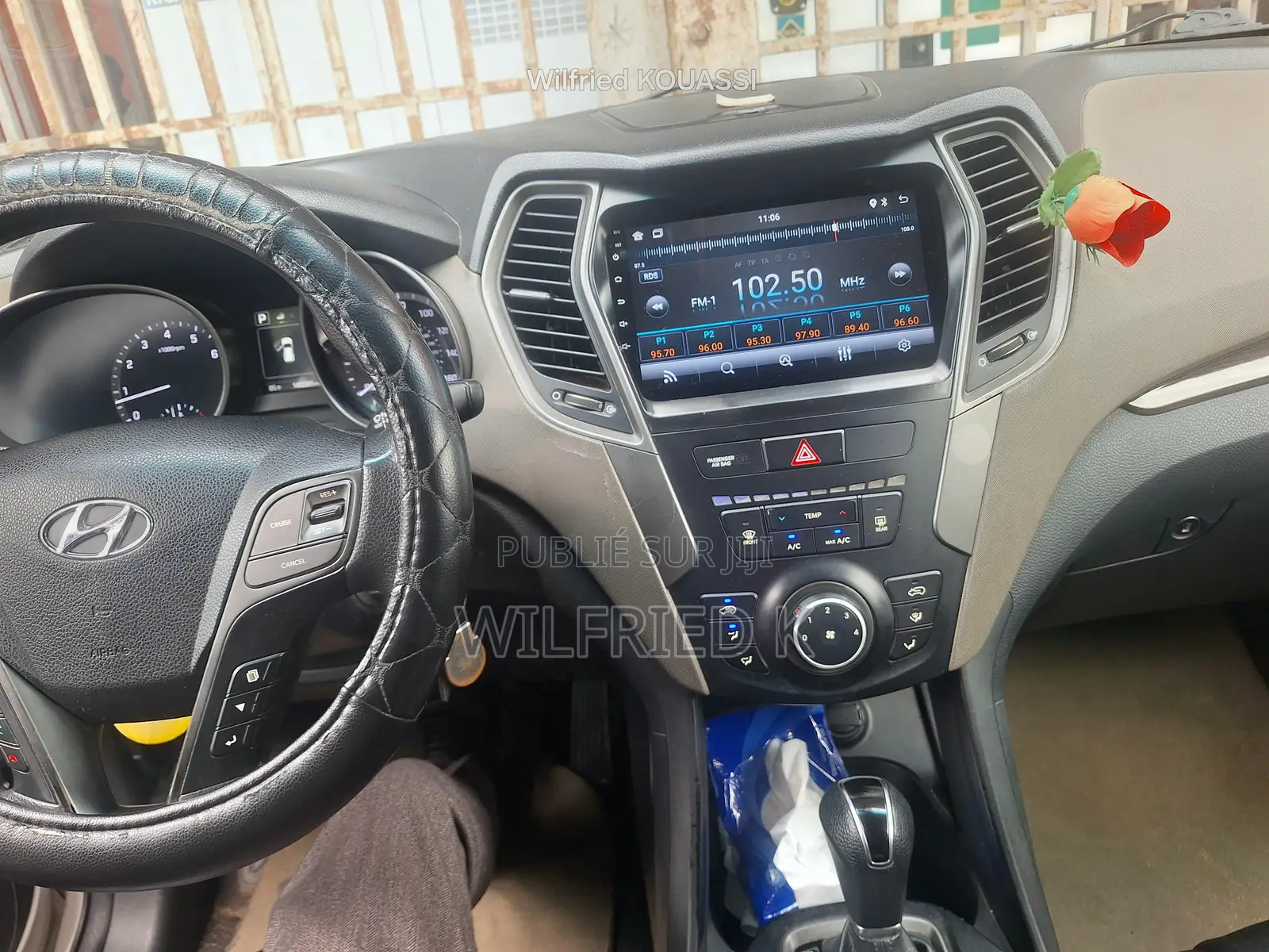 Hyundai Santa Fe 2017 Blanc