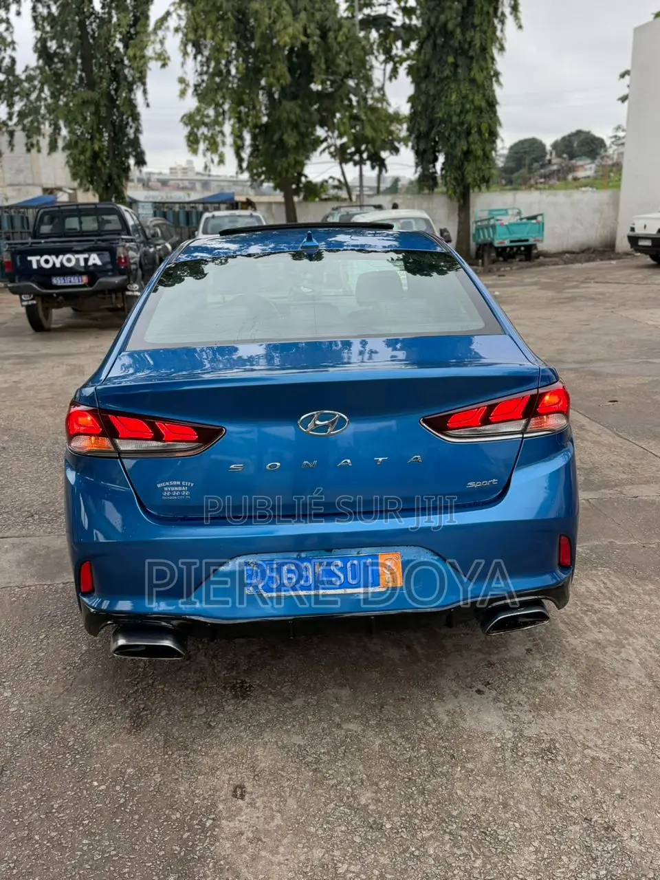 Hyundai Sonata Sport 2019 Bleu