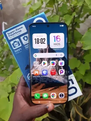 Nouveau Tecno Camon 50 Pro 256 GB Argenté