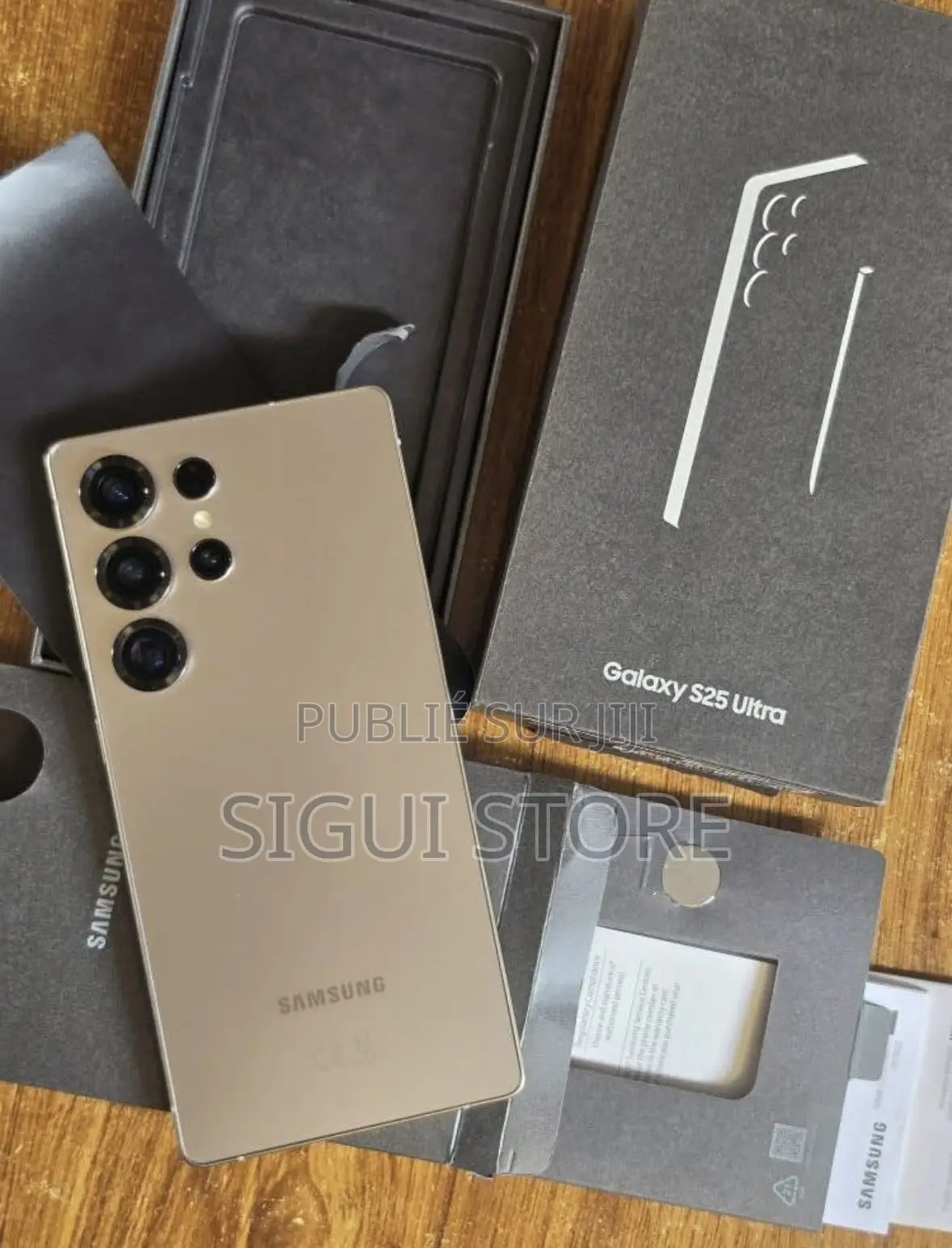 Nouveau Samsung Galaxy S25 Ultra 512 GB Doré