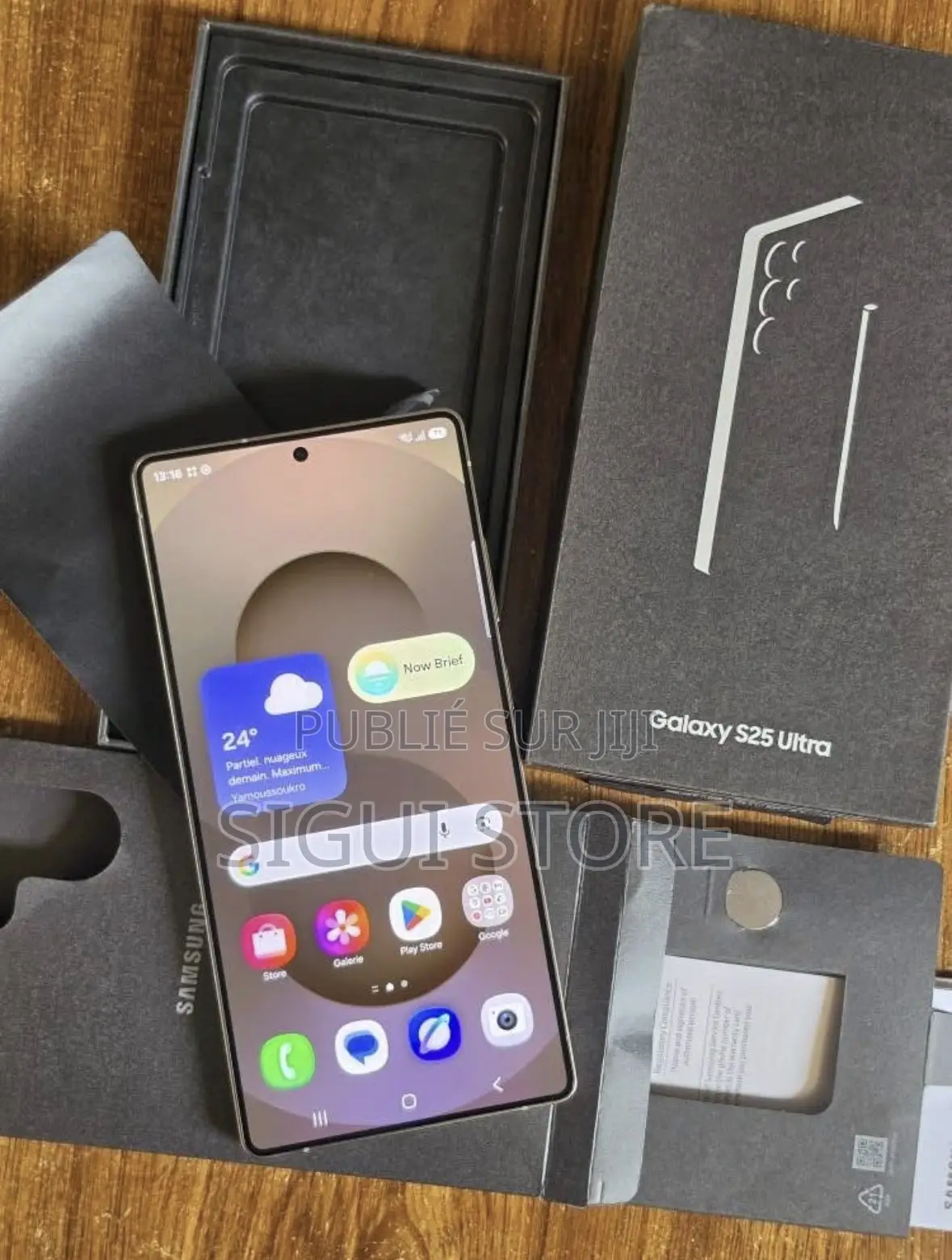 Nouveau Samsung Galaxy S25 Ultra 512 GB Doré