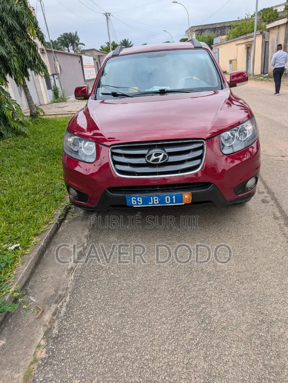 Hyundai Santa Fe 2008 Rouge