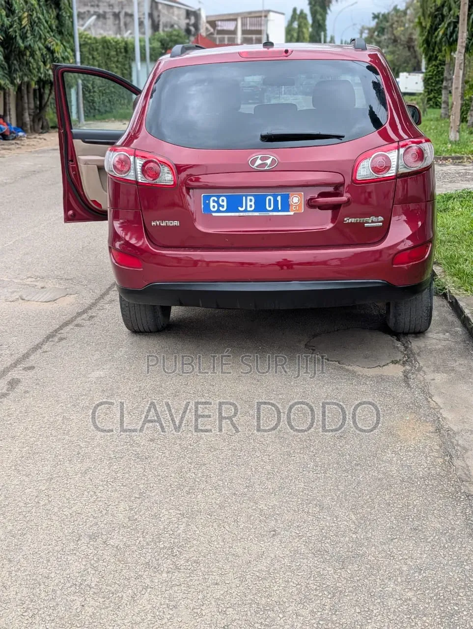 Hyundai Santa Fe 2008 Rouge