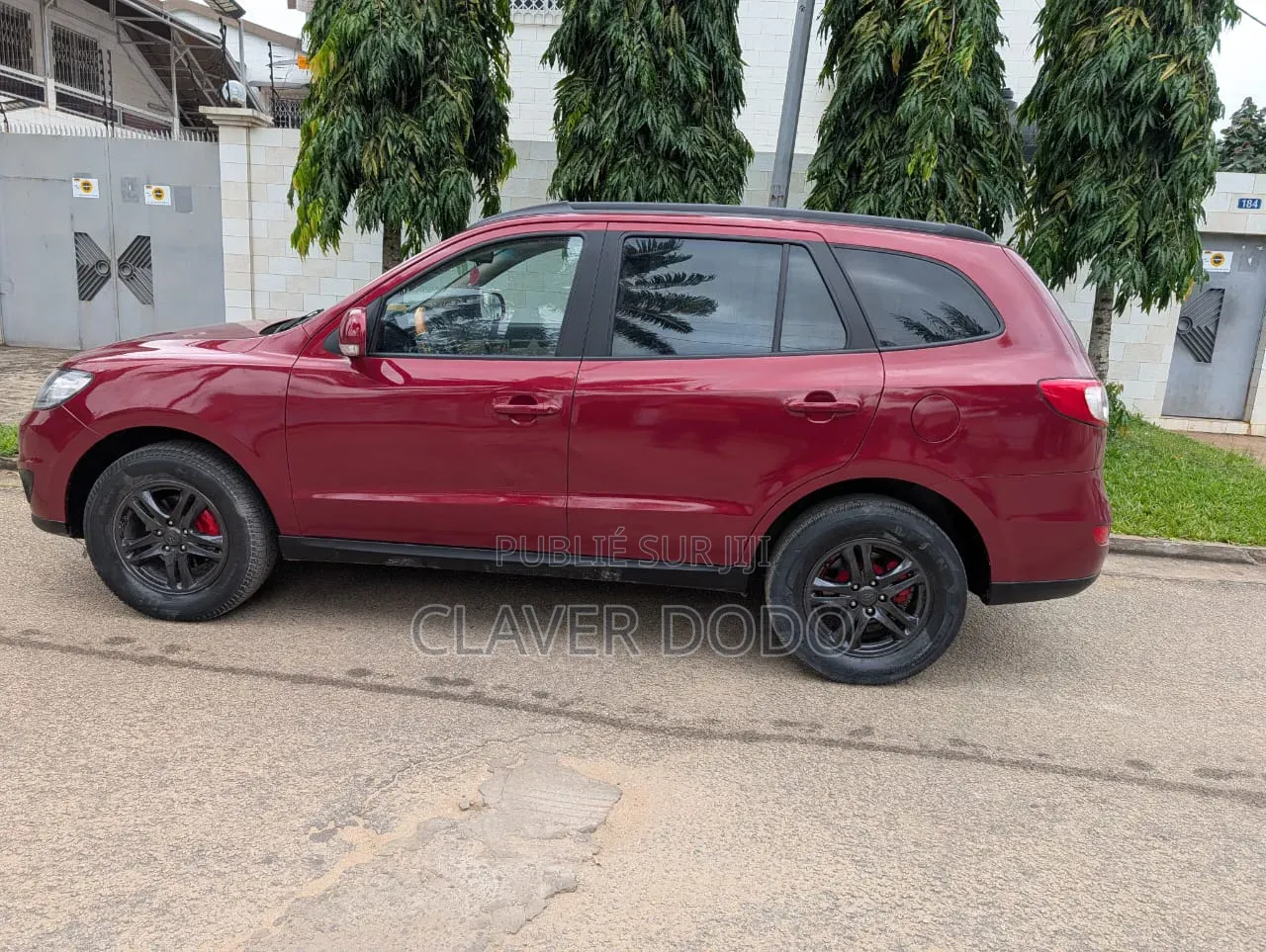 Hyundai Santa Fe 2008 Rouge