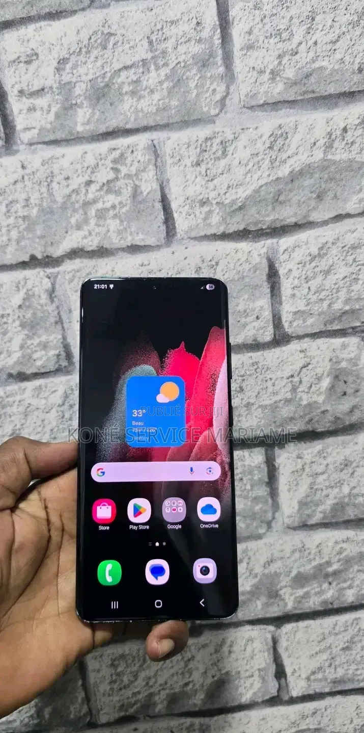 Nouveau Samsung Galaxy S21 Ultra 5G 256 GB Noir