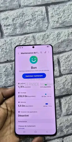 Nouveau Samsung Galaxy S21 Ultra 5G 256 GB Noir