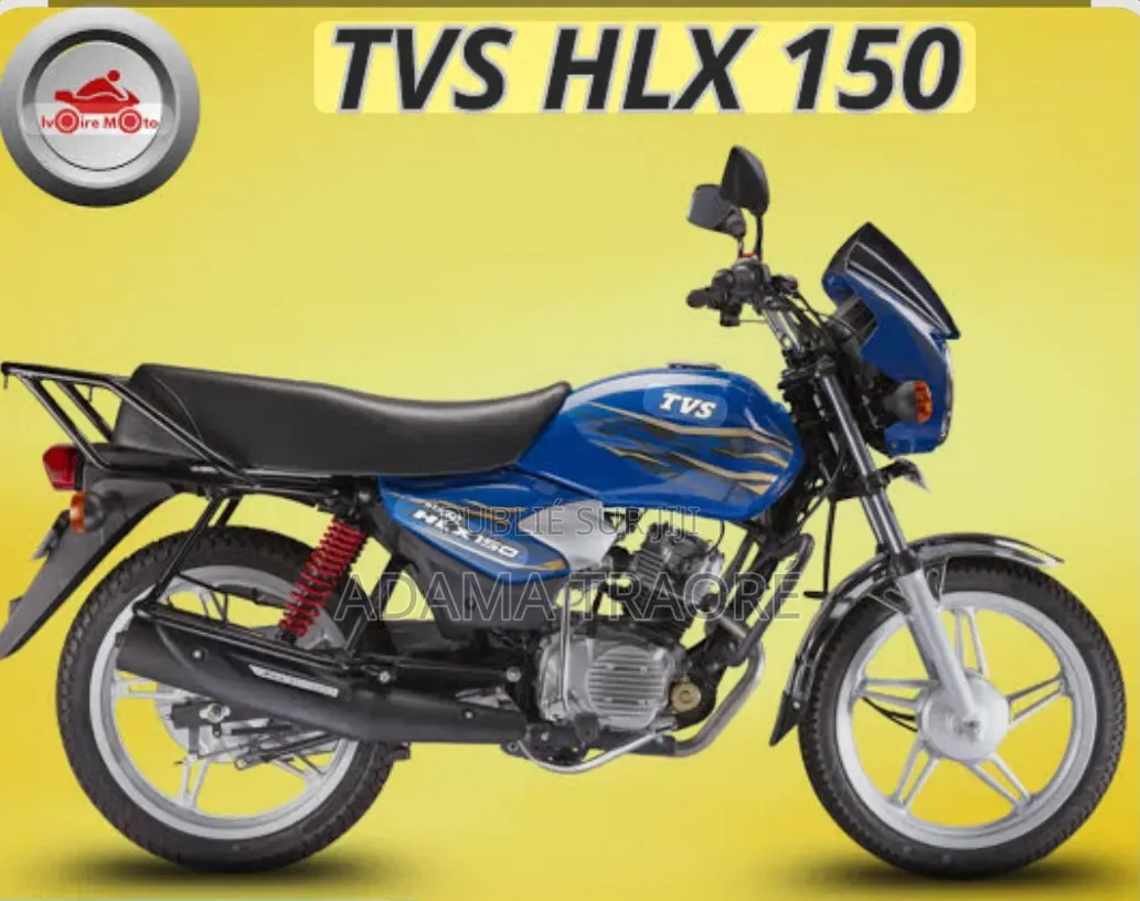 Nouveau TVS HLX Plus ES 2024 Bleu