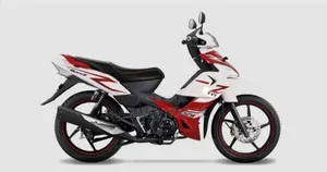 Nouveau TVS Rockz 125 2024 Rouge