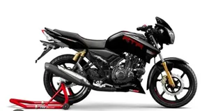 Nouveau TVS Apache 180 RTR 2024 Noir