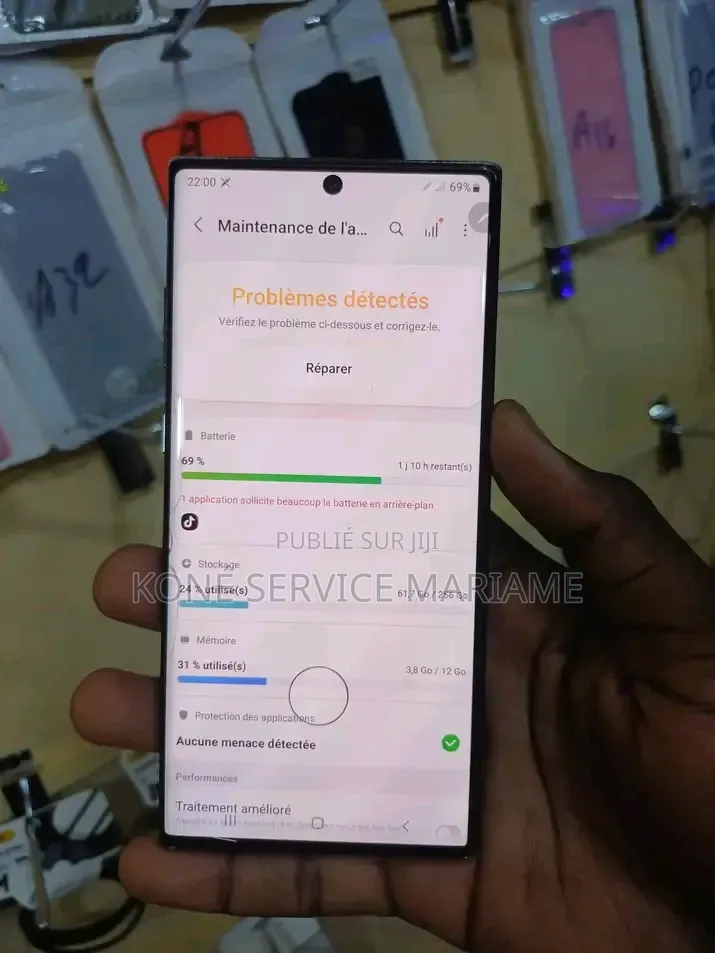 Nouveau Samsung Galaxy Note 10 5G 256 GB Noir
