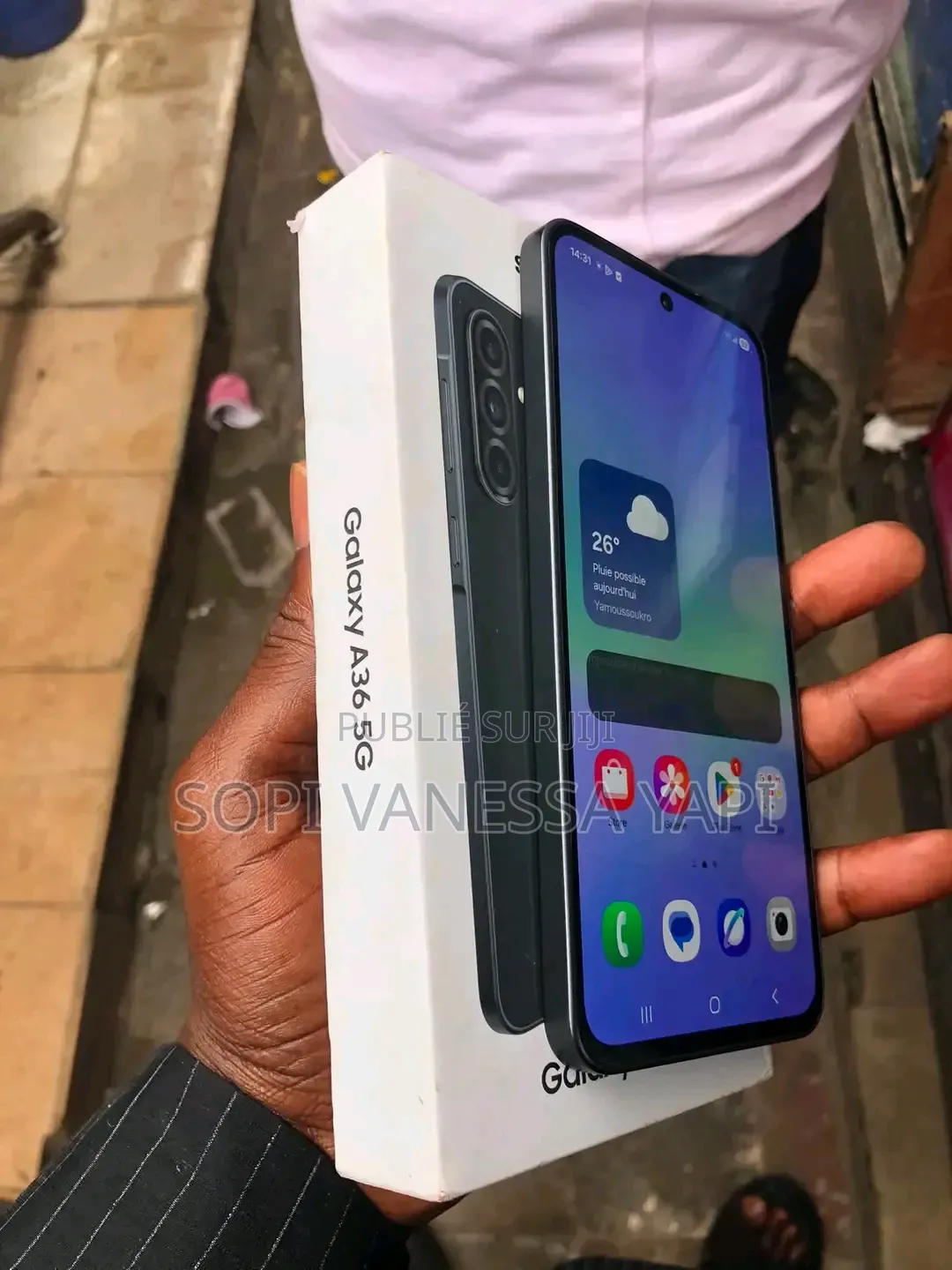 Nouveau Samsung Galaxy A36 256 GB Doré
