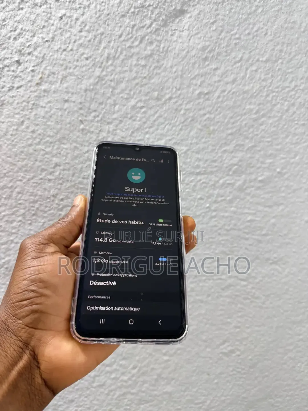 Nouveau Samsung Galaxy S23 Plus 512 GB Noir