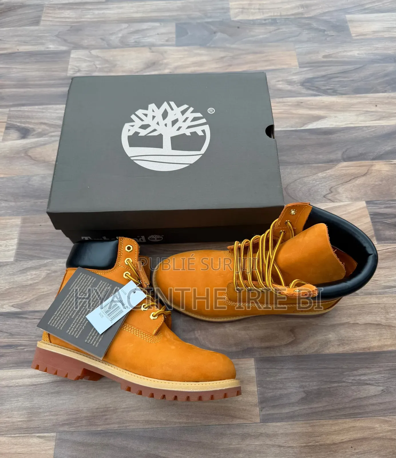 Timberland Boots Matière Cuir Véritable Authentique Originale
