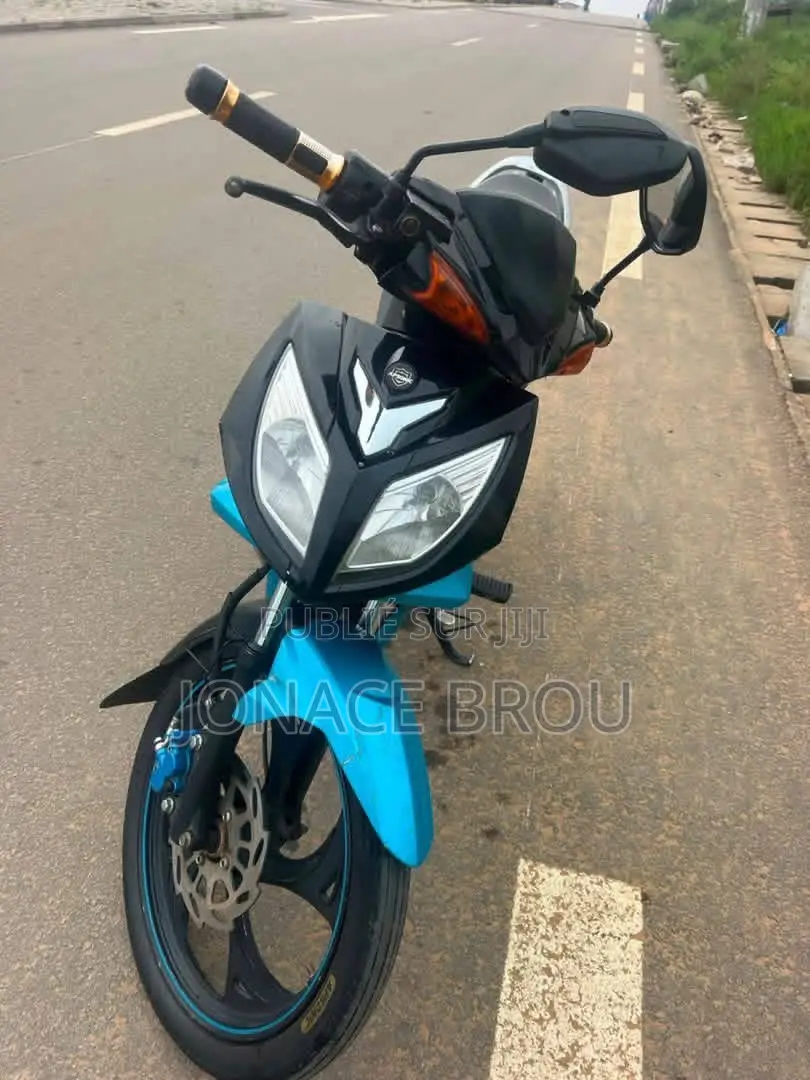 Nouveau Jinan Qingqi GSX125 QS125-3K 2023 Bleu