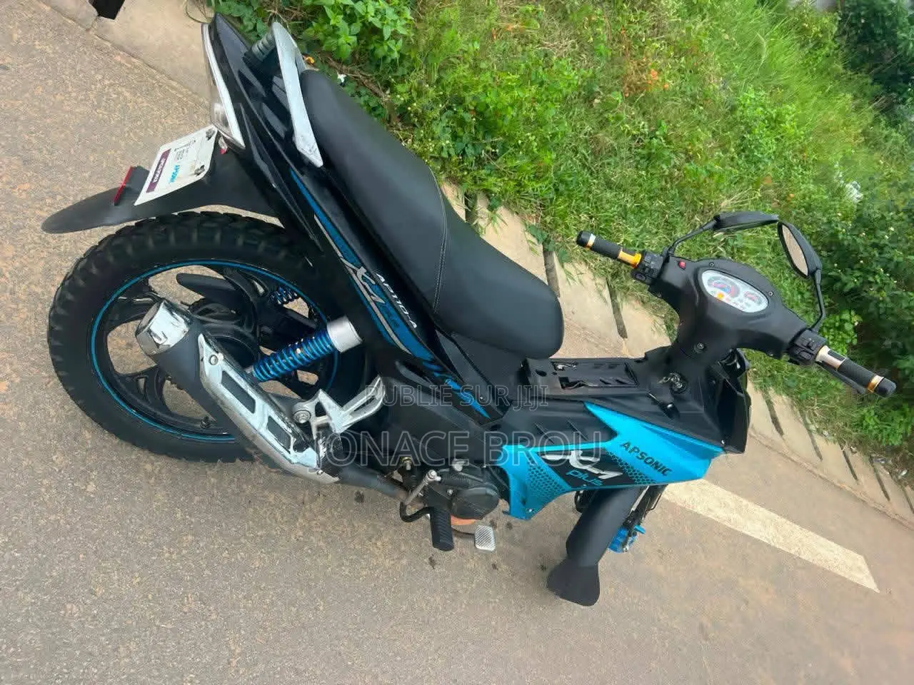 Nouveau Jinan Qingqi GSX125 QS125-3K 2023 Bleu