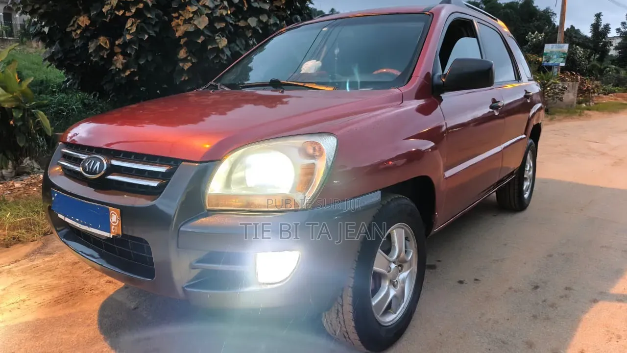 Kia Sportage 2006 Rouge