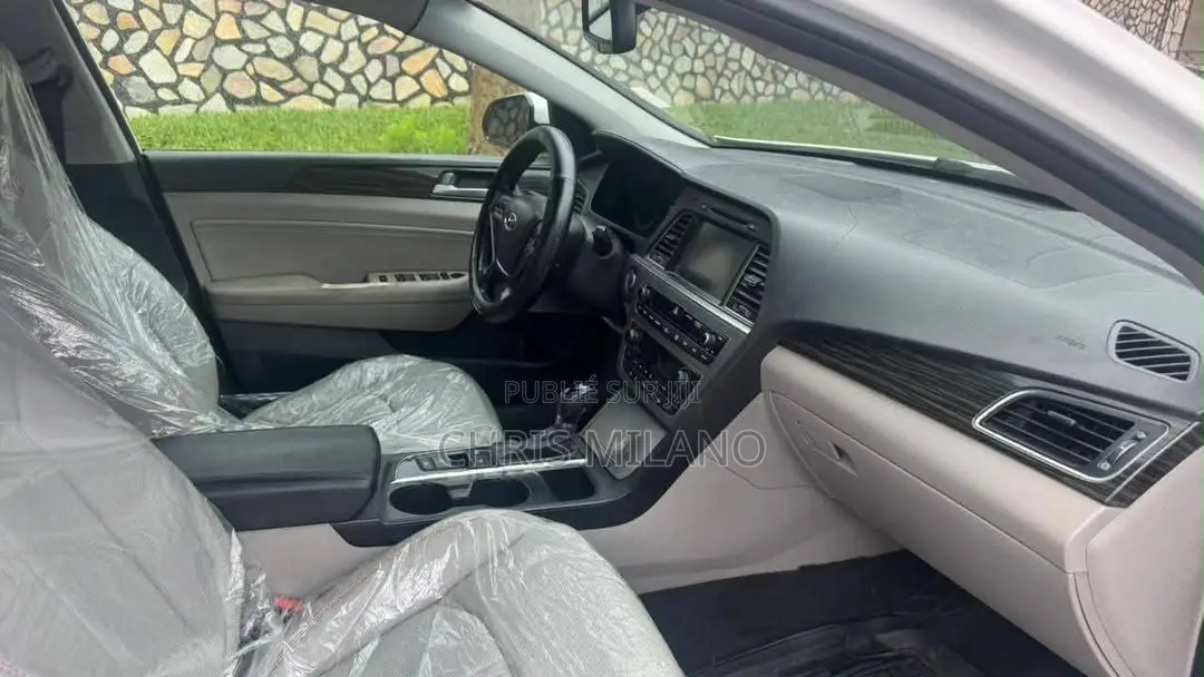 Hyundai Sonata 2018 Blanc
