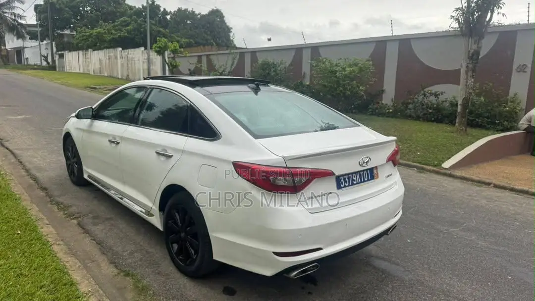 Hyundai Sonata 2018 Blanc