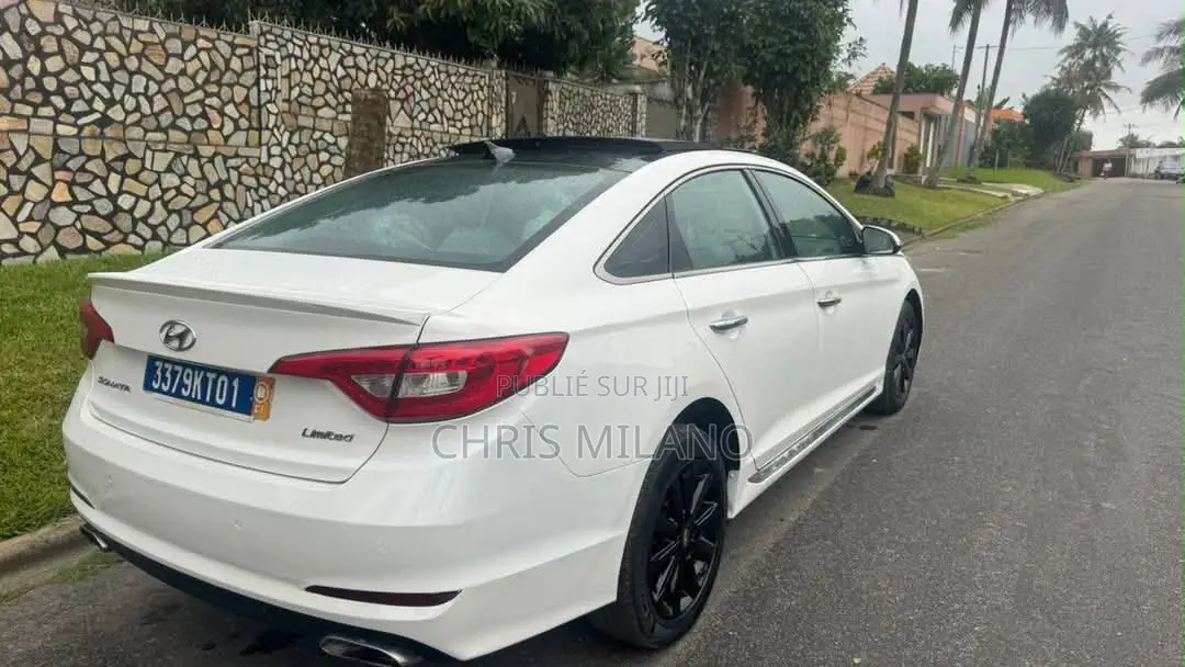 Hyundai Sonata 2018 Blanc