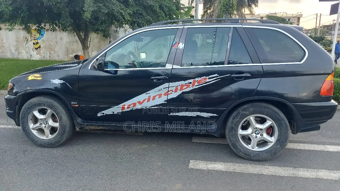 BMW X5 2006 Noir Mat