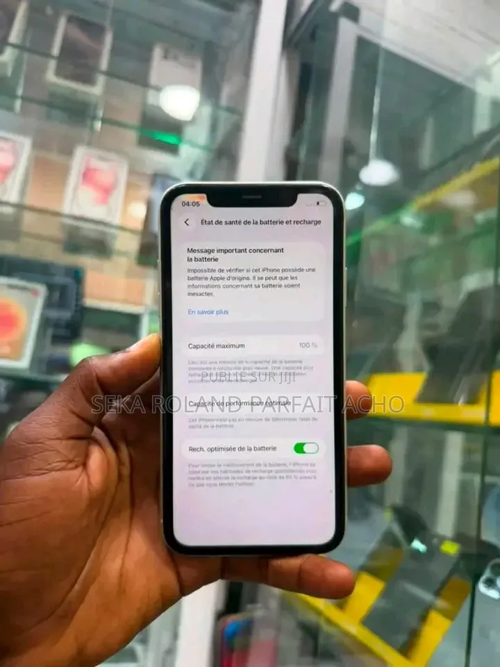 Nouveau Apple iPhone 11 128 GB Blanc