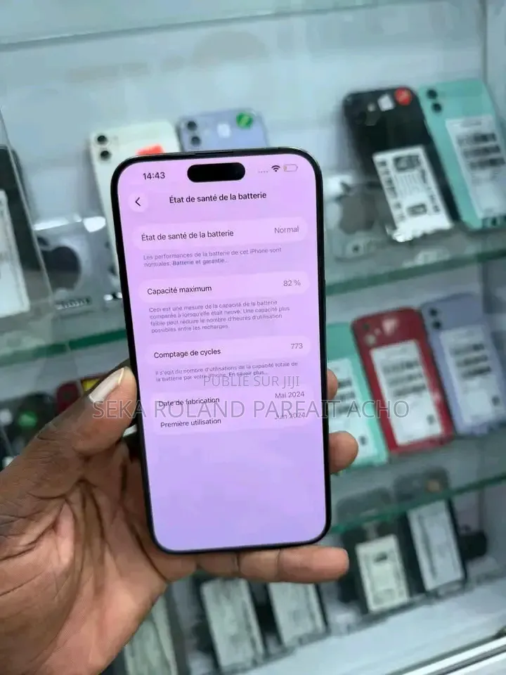 Nouveau Apple iPhone 15 Pro Max 256 GB Blanc