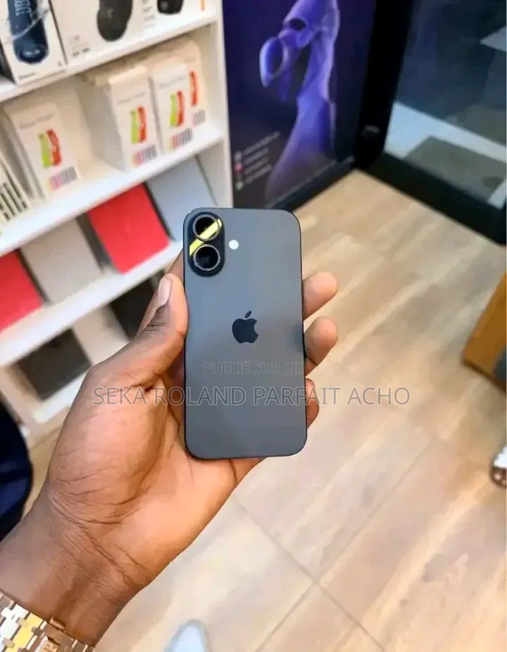 Nouveau Apple iPhone 16 Plus 256 GB Noir