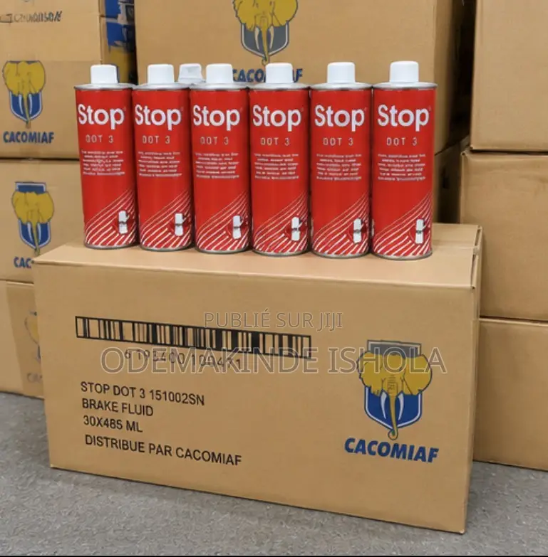 Huile(Liquide De Frein)Carton De 30 Quantité Dans Le Carton