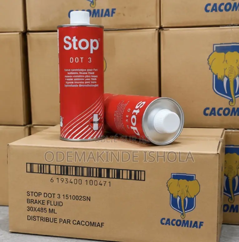 Huile(Liquide De Frein)Carton De 30 Quantité Dans Le Carton