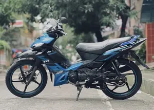Nouveau TVS Rockz 125 2024 Bleu