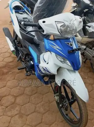 Nouveau TVS Rockz 125 2024 Bleu
