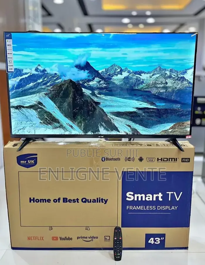 Télévision Smart 43 Pouces