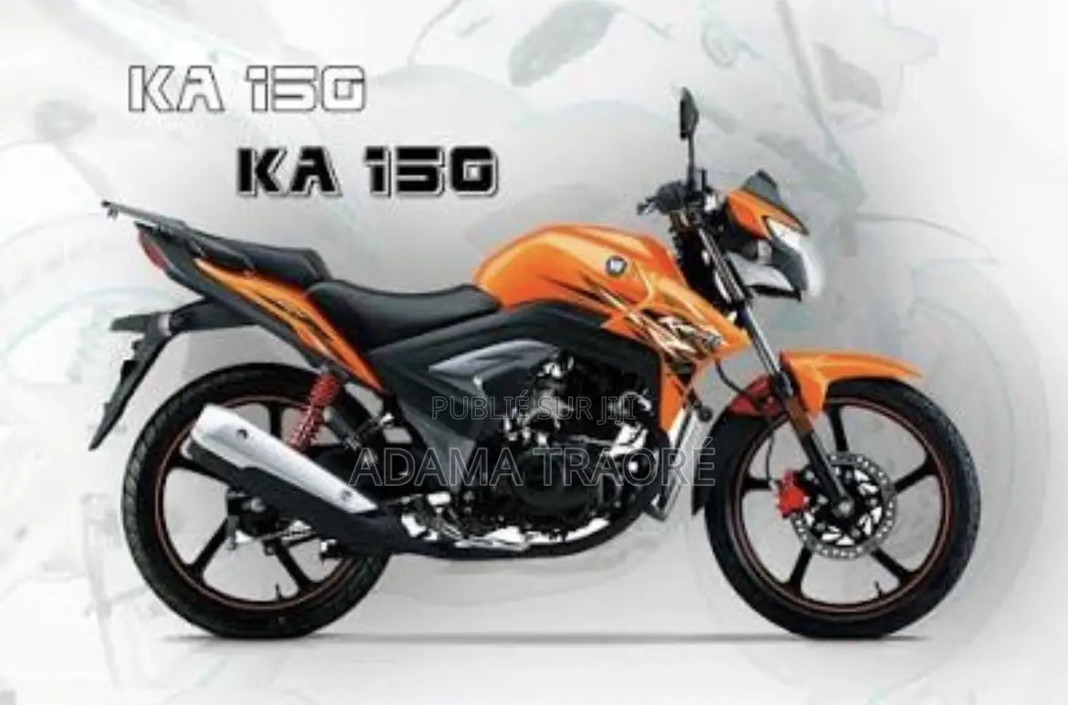 Nouveau Haojue KA150 2024 Noir