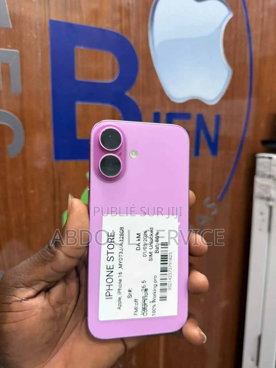 Apple iPhone 16 128 GB Rose