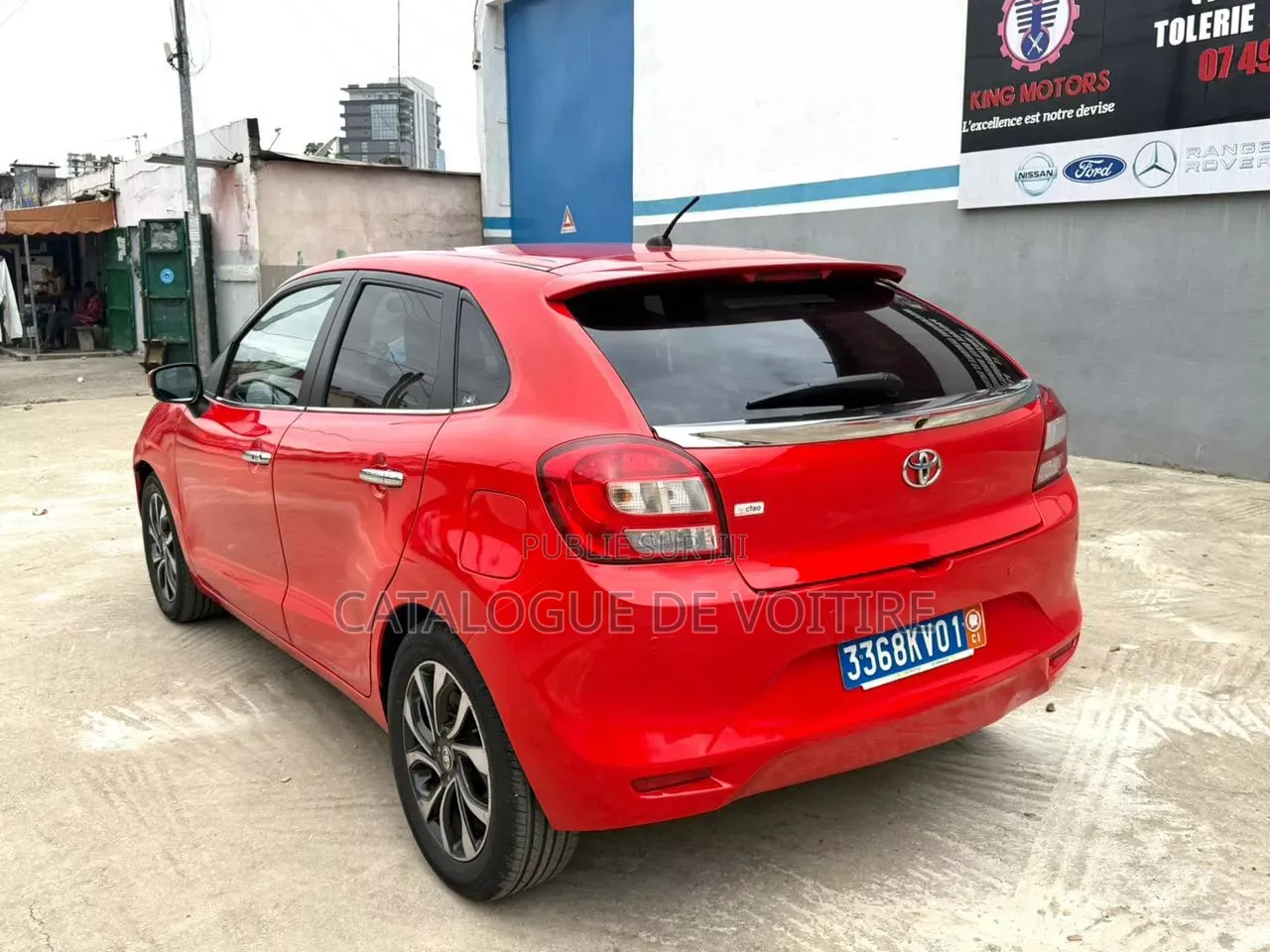 Toyota Starlet 2022 Bordeaux
