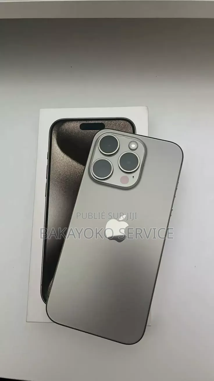 Nouveau Apple iPhone 15 Pro 256 GB Argenté