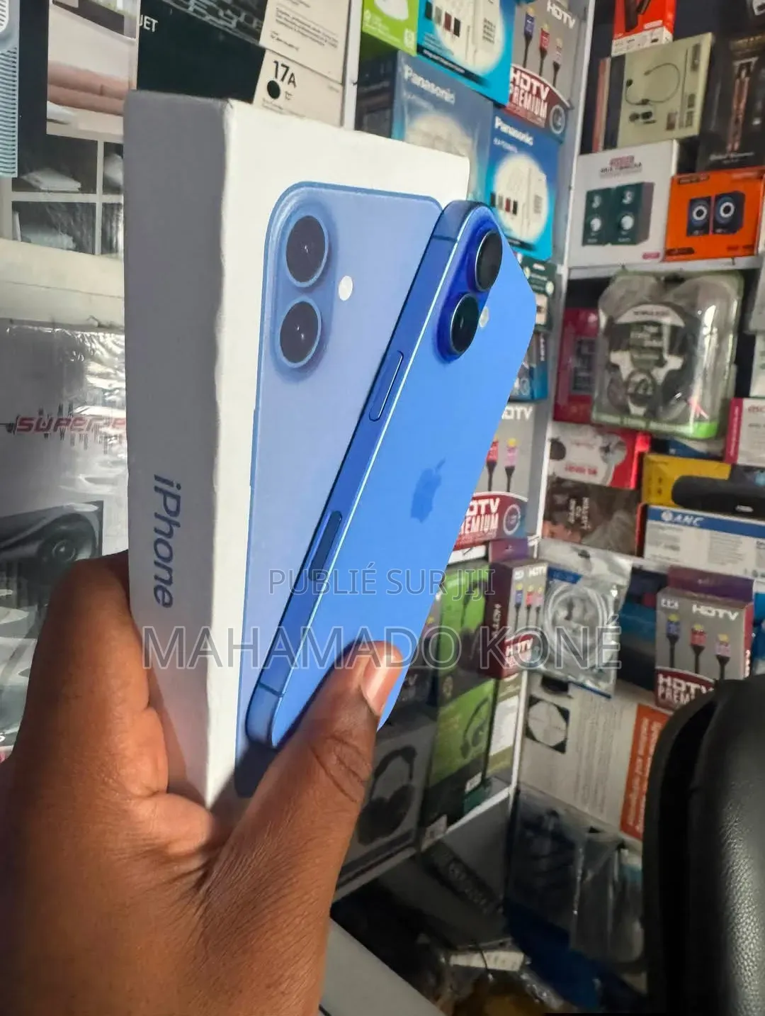 Apple iPhone 16 256 GB Bleu